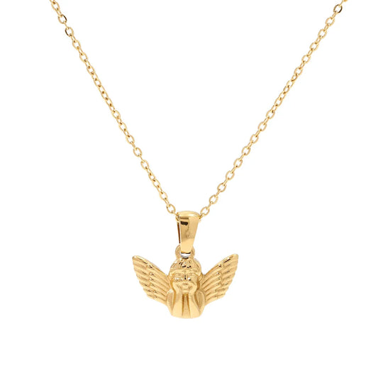 Gilded Angelic Necklace
